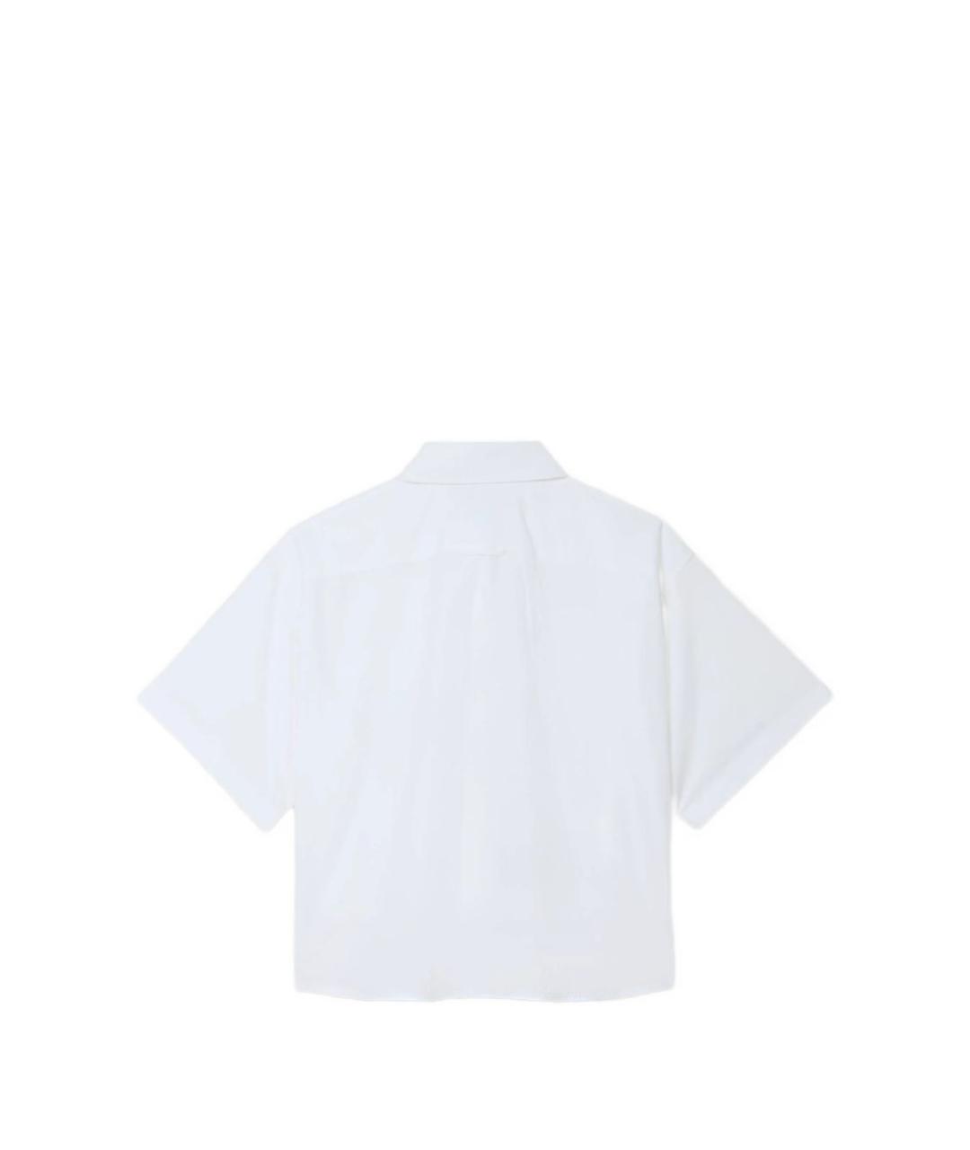 KENZO Белая хлопковая рубашка, фото 2