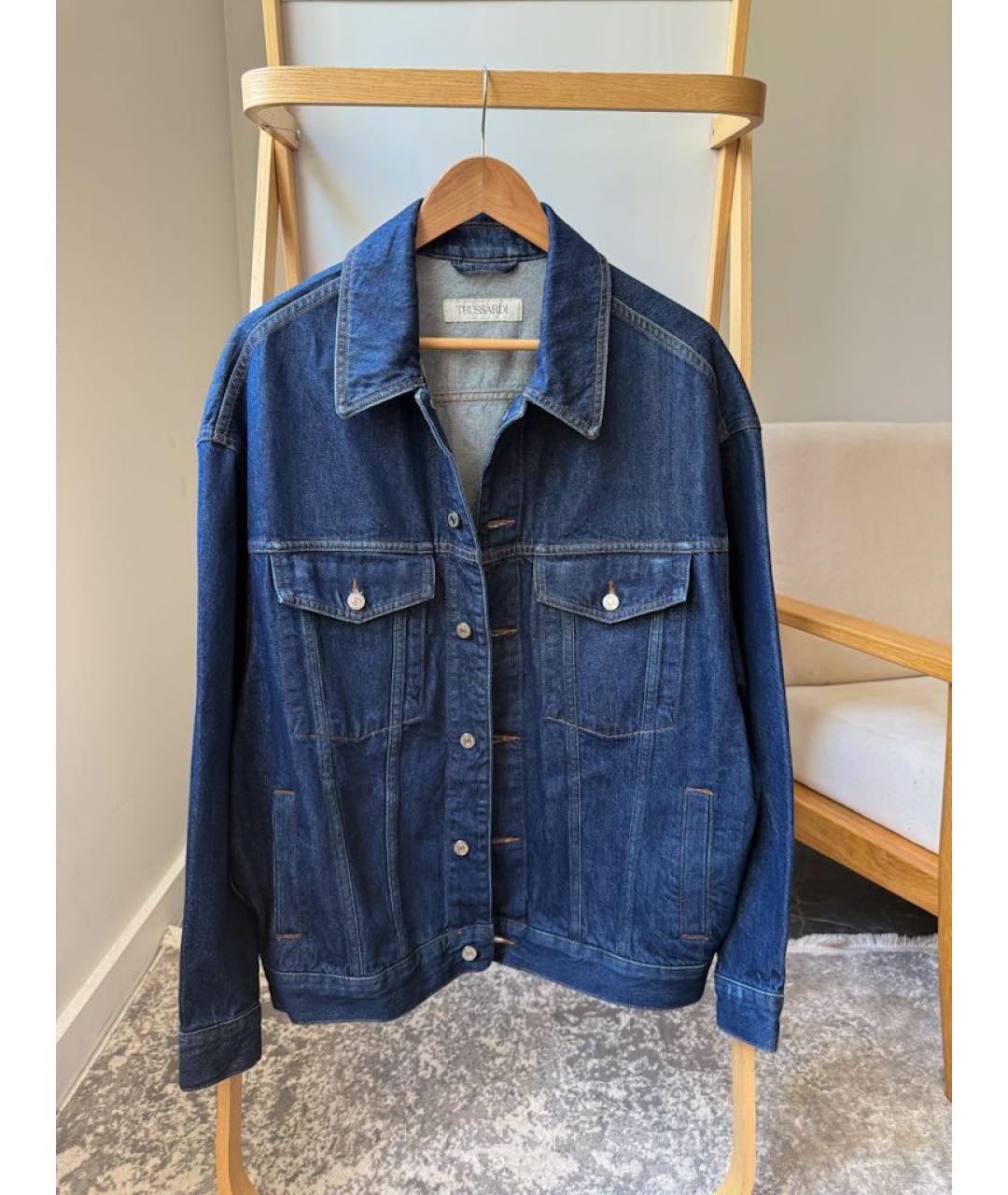 TRUSSARDI Деним куртка, фото 5