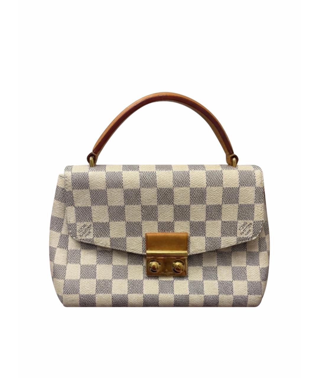 LOUIS VUITTON Белая сумка с короткими ручками, фото 1