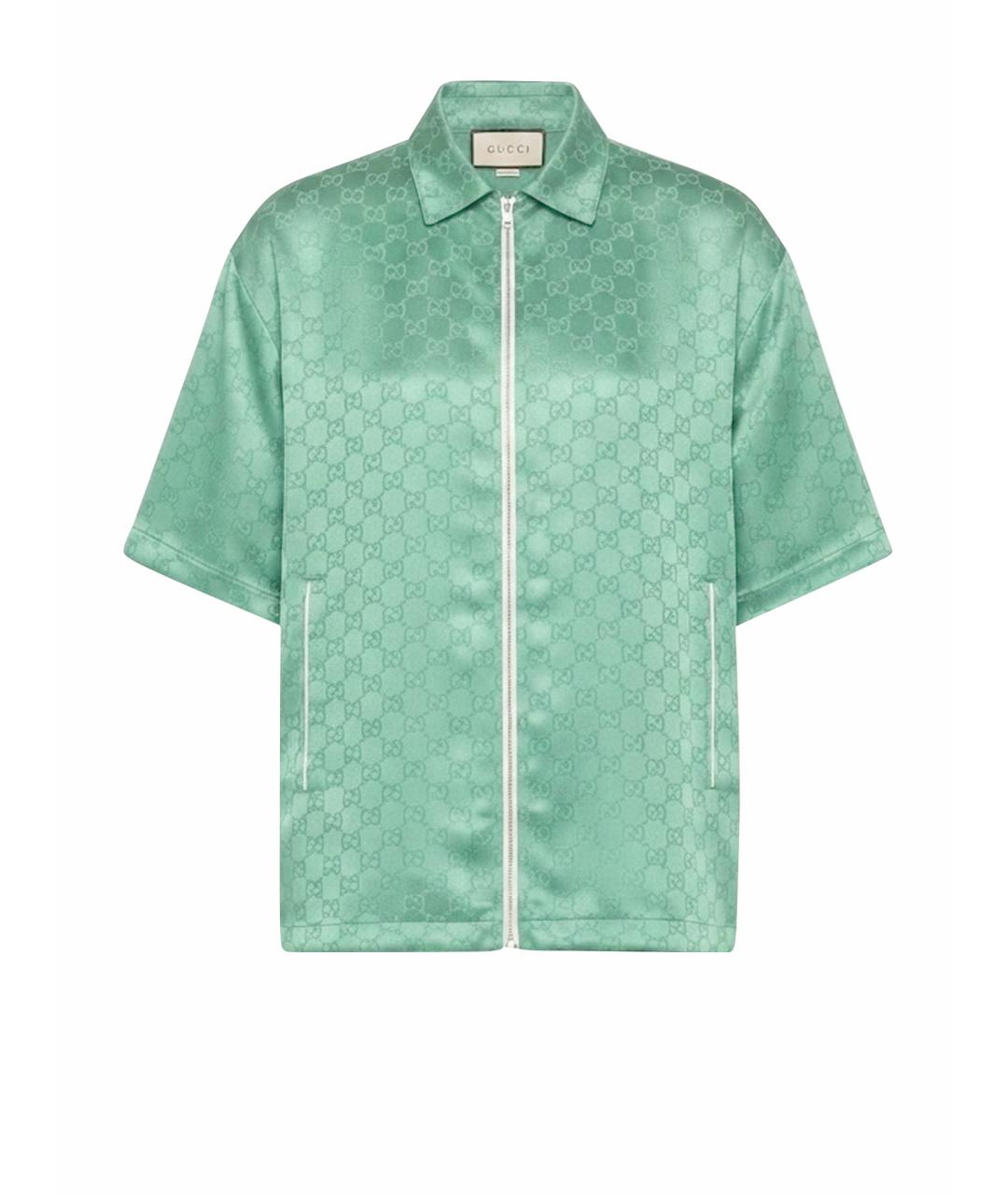 GUCCI Зеленая рубашка, фото 1