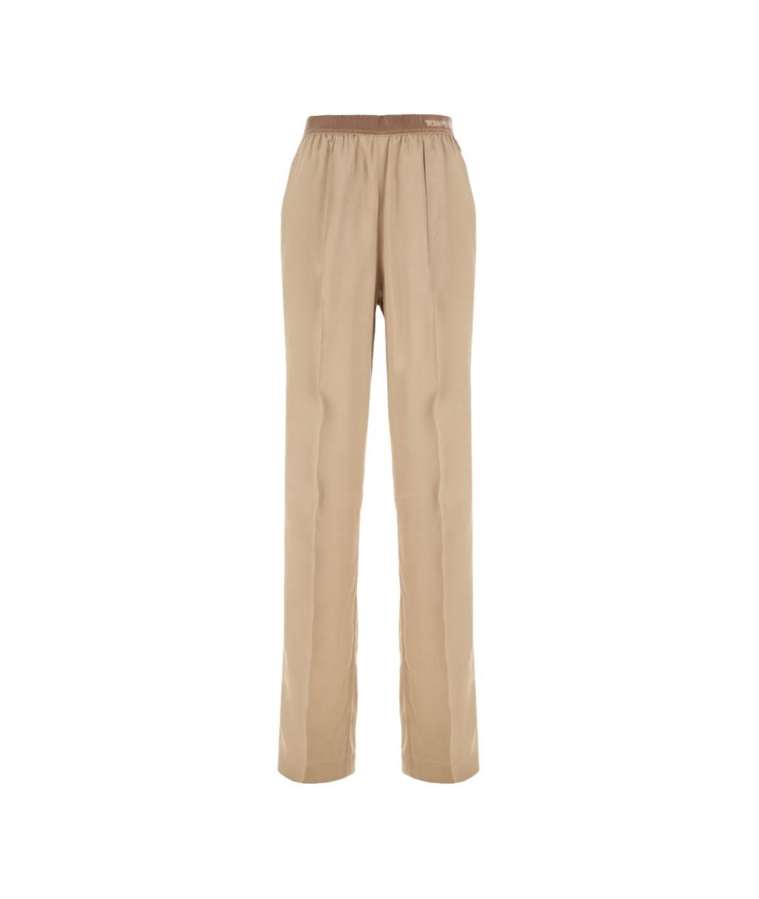 TOM FORD Шелковые прямые брюки, фото 1