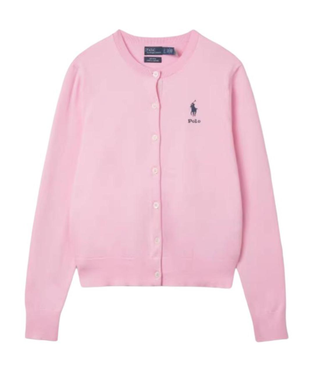 POLO RALPH LAUREN Розовый кардиган, фото 1