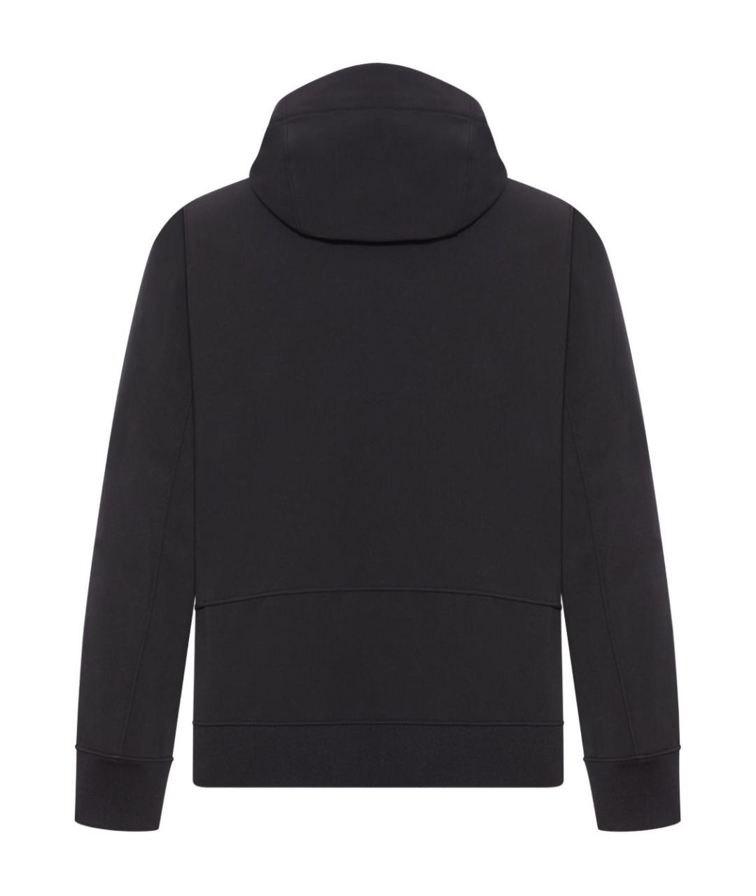 CP COMPANY Черная полиэстеровая куртка, фото 2