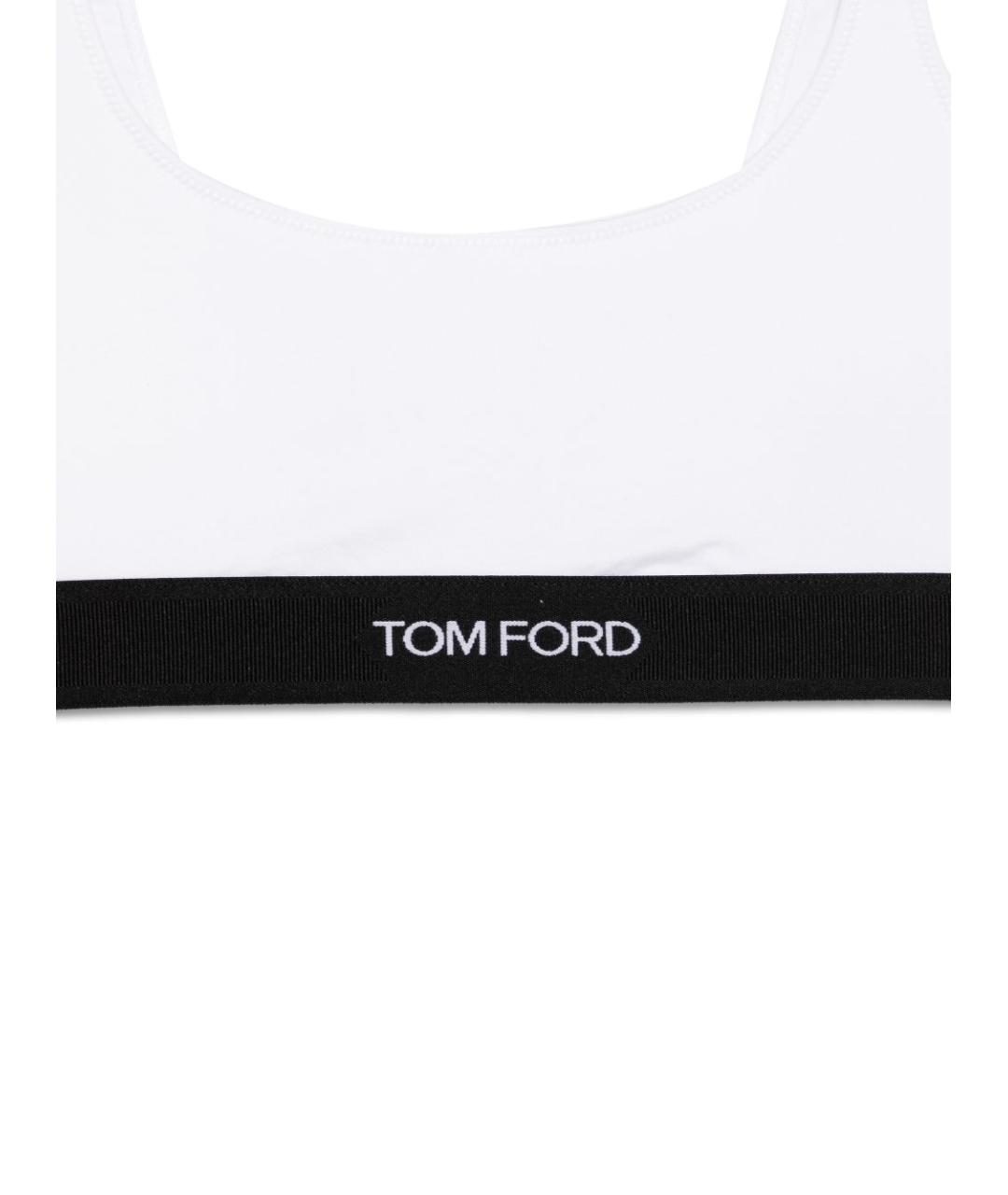 TOM FORD Белая модал майка, фото 3