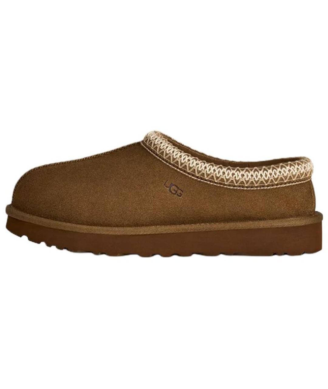 UGG Коричневые замшевые сабо, фото 2
