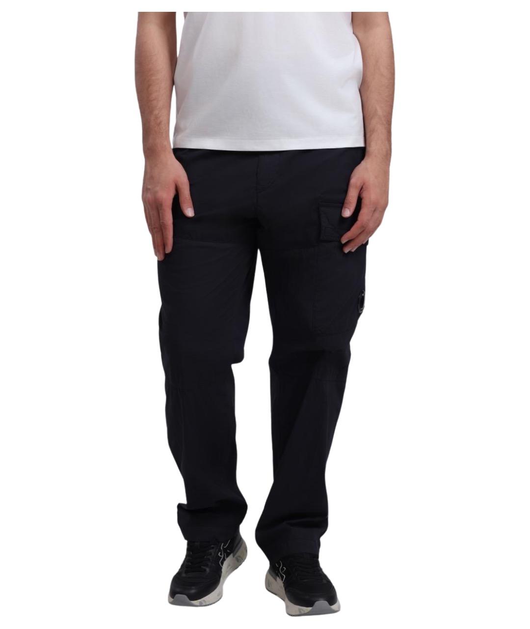 CP COMPANY Темно-синие повседневные брюки, фото 1