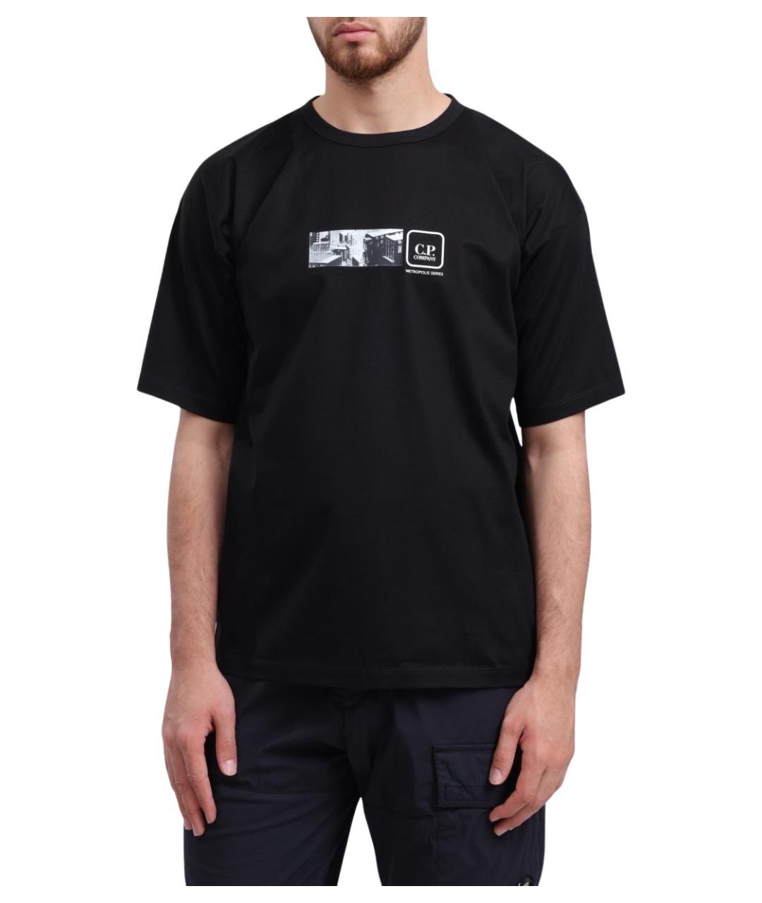 CP COMPANY Черная футболка, фото 1