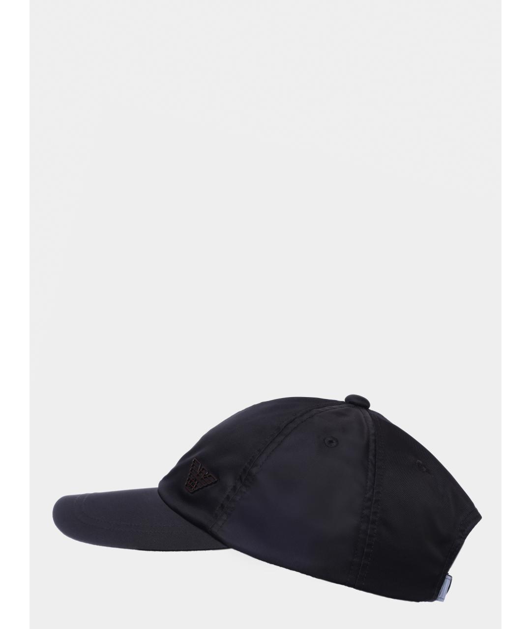 EMPORIO ARMANI Черная кепка/бейсболка, фото 2