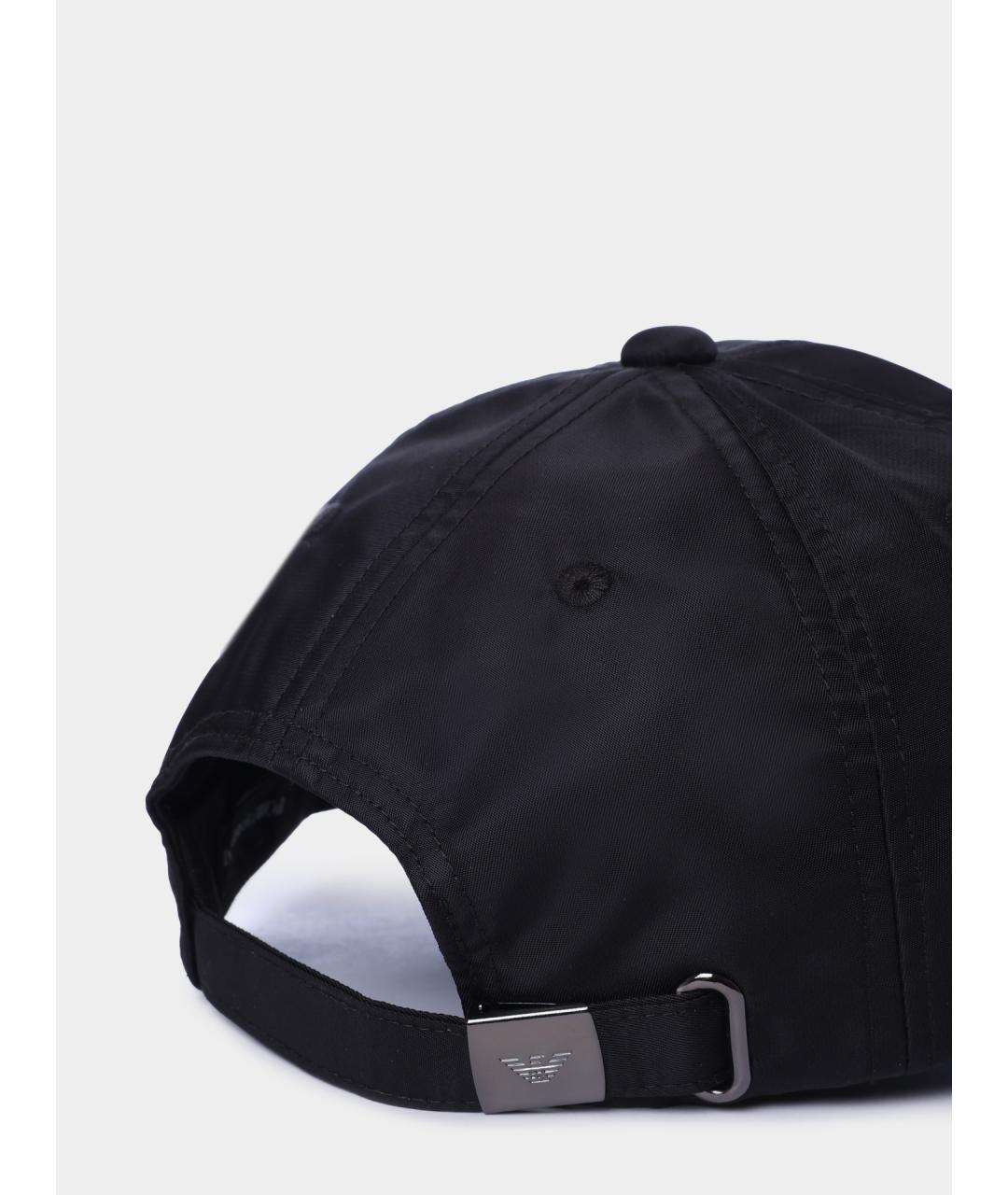EMPORIO ARMANI Черная кепка/бейсболка, фото 4