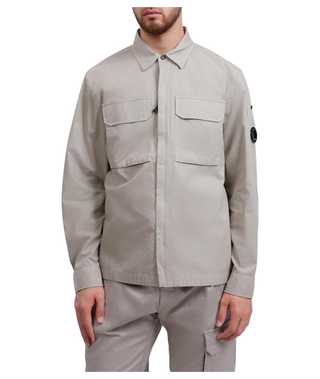 CP COMPANY Бежевая кэжуал рубашка, фото 1
