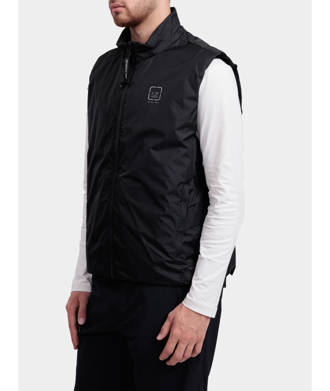 CP COMPANY Черный жилет, фото 3