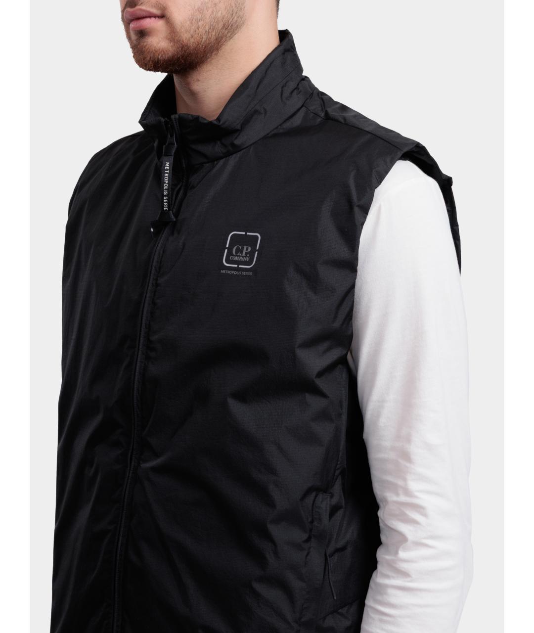 CP COMPANY Черный жилет, фото 4