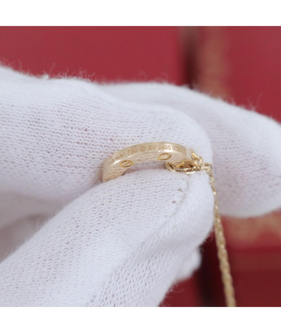 CARTIER Золотое колье из желтого золота, фото 5