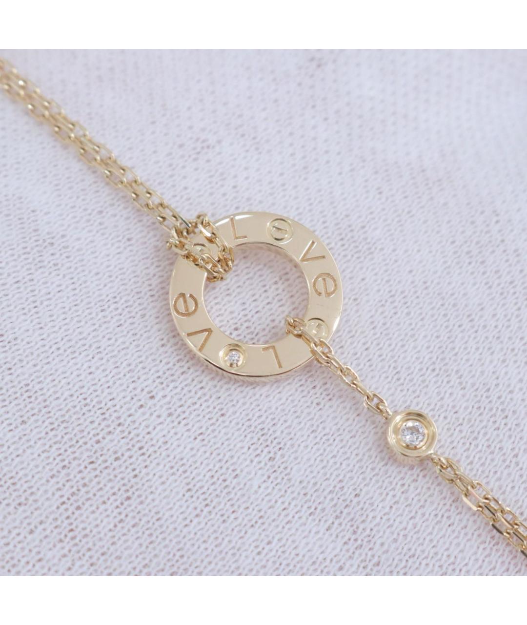 CARTIER Золотое колье из желтого золота, фото 2
