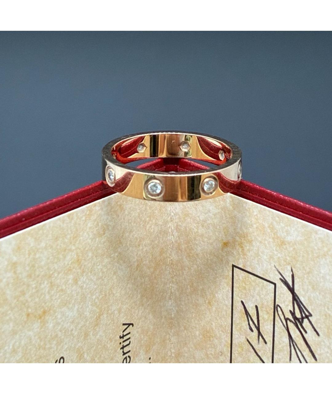CARTIER Золотое кольцо из розового золота, фото 2