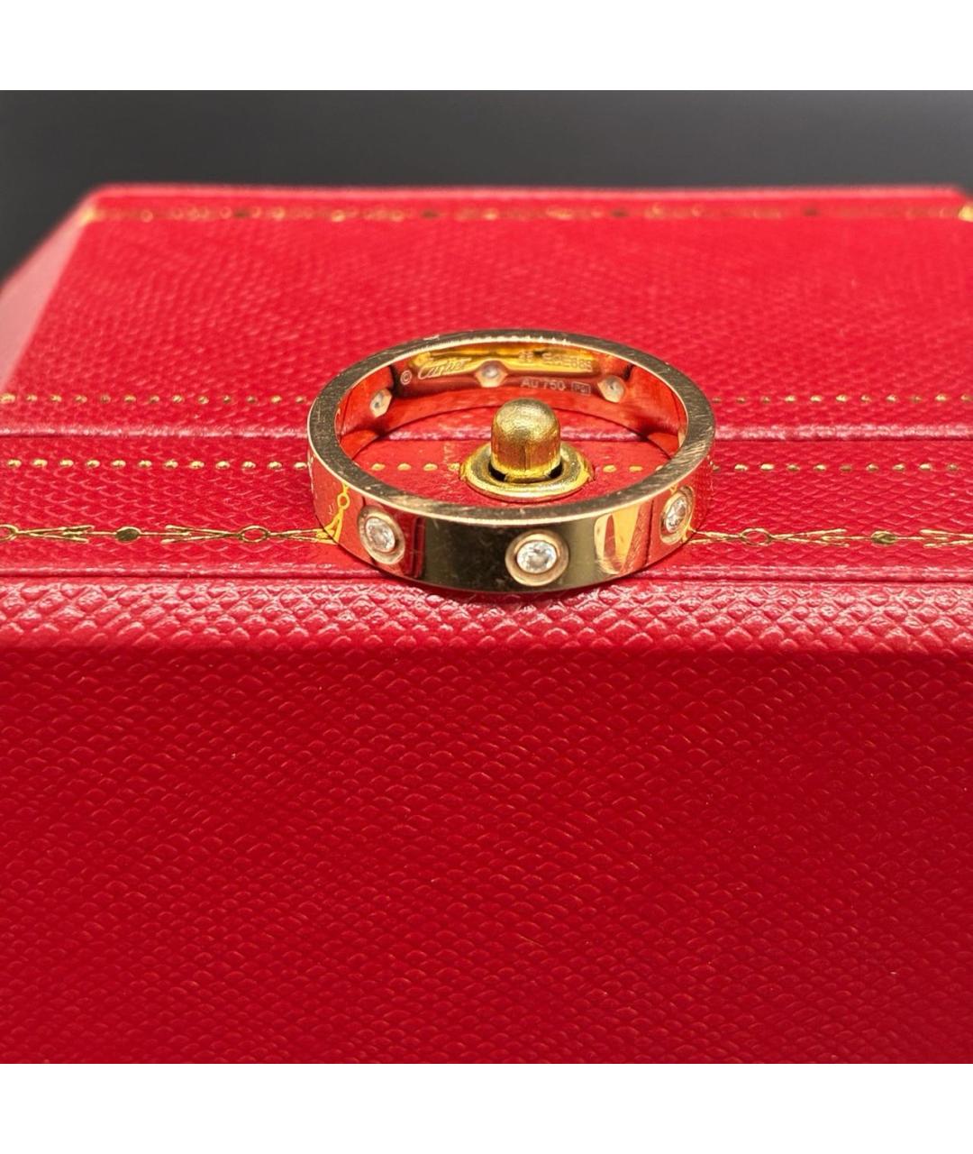 CARTIER Золотое кольцо из розового золота, фото 3