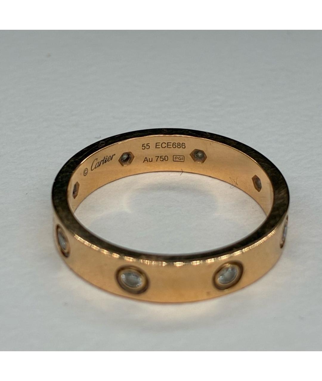 CARTIER Золотое кольцо из розового золота, фото 5