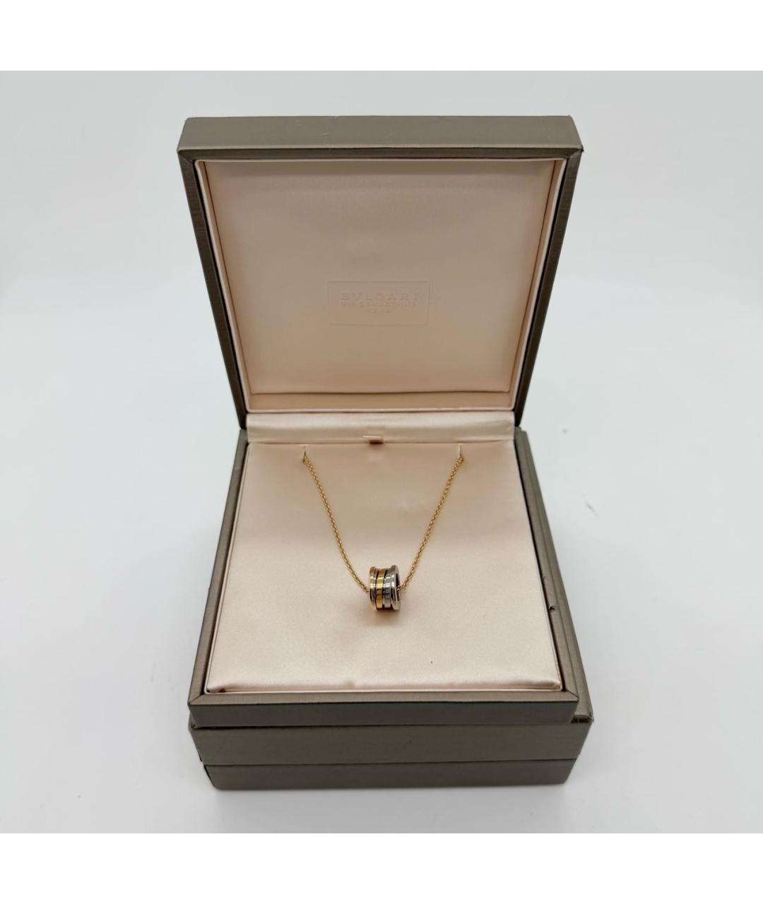 BVLGARI Золотое колье из белого золота, фото 2