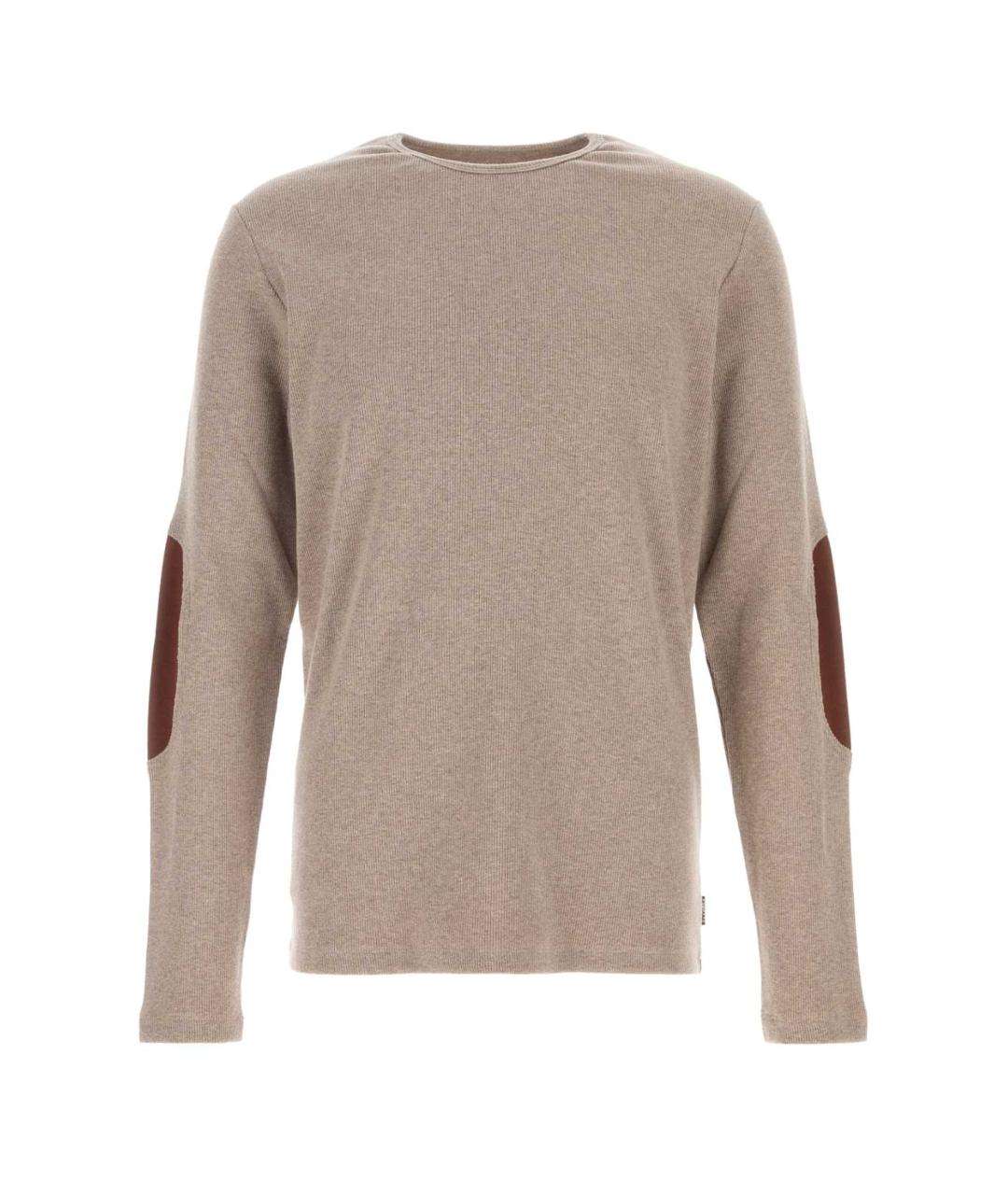 MM6 MAISON MARGIELA Бежевый хлопковый джемпер / свитер, фото 1