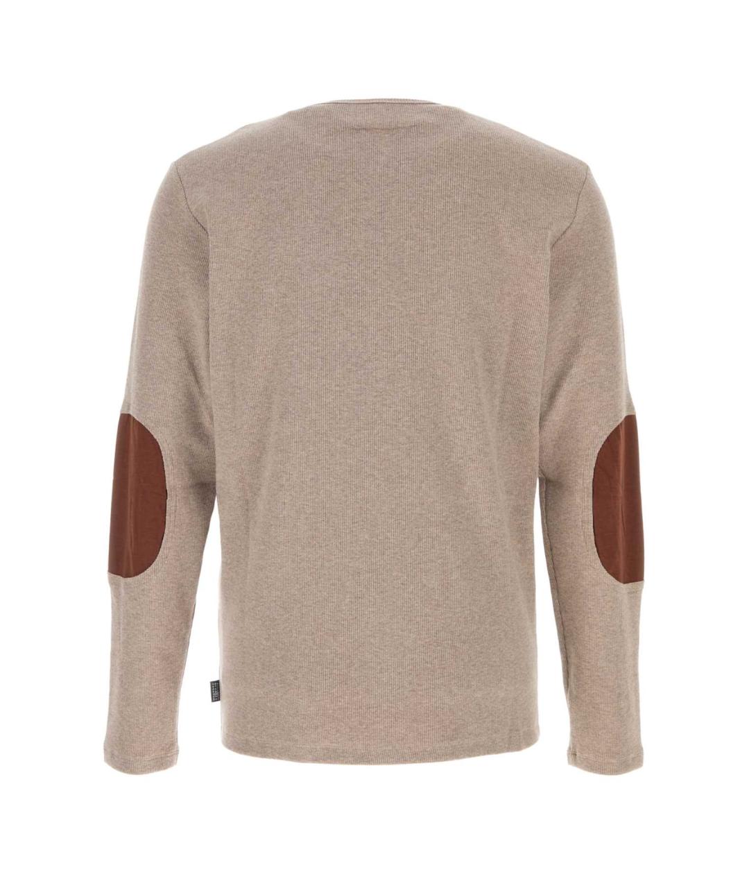 MM6 MAISON MARGIELA Бежевый хлопковый джемпер / свитер, фото 2