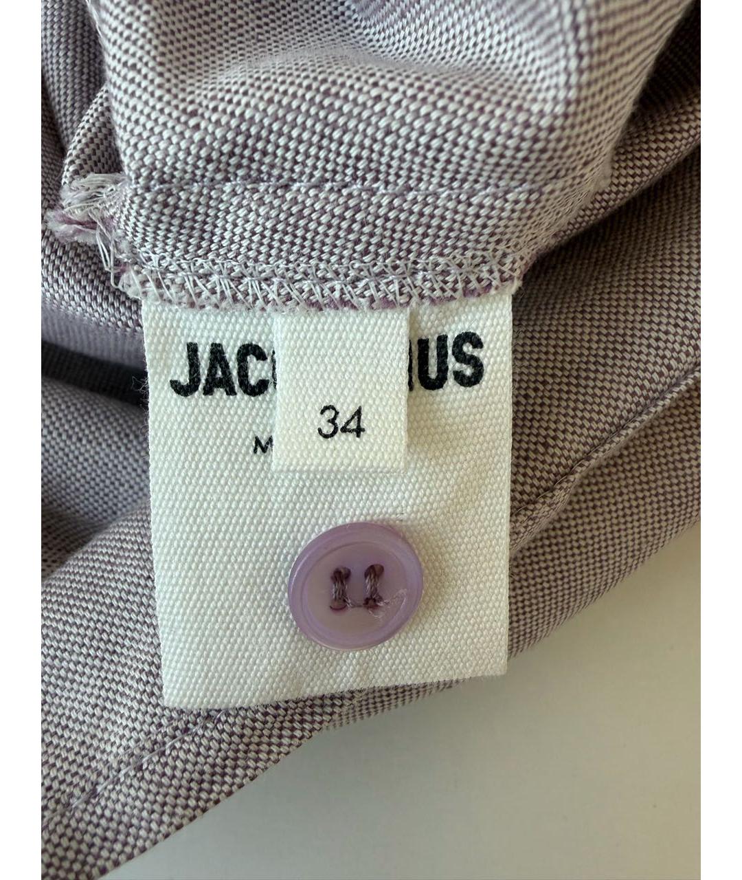 JACQUEMUS Бежевое льняное повседневное платье, фото 6