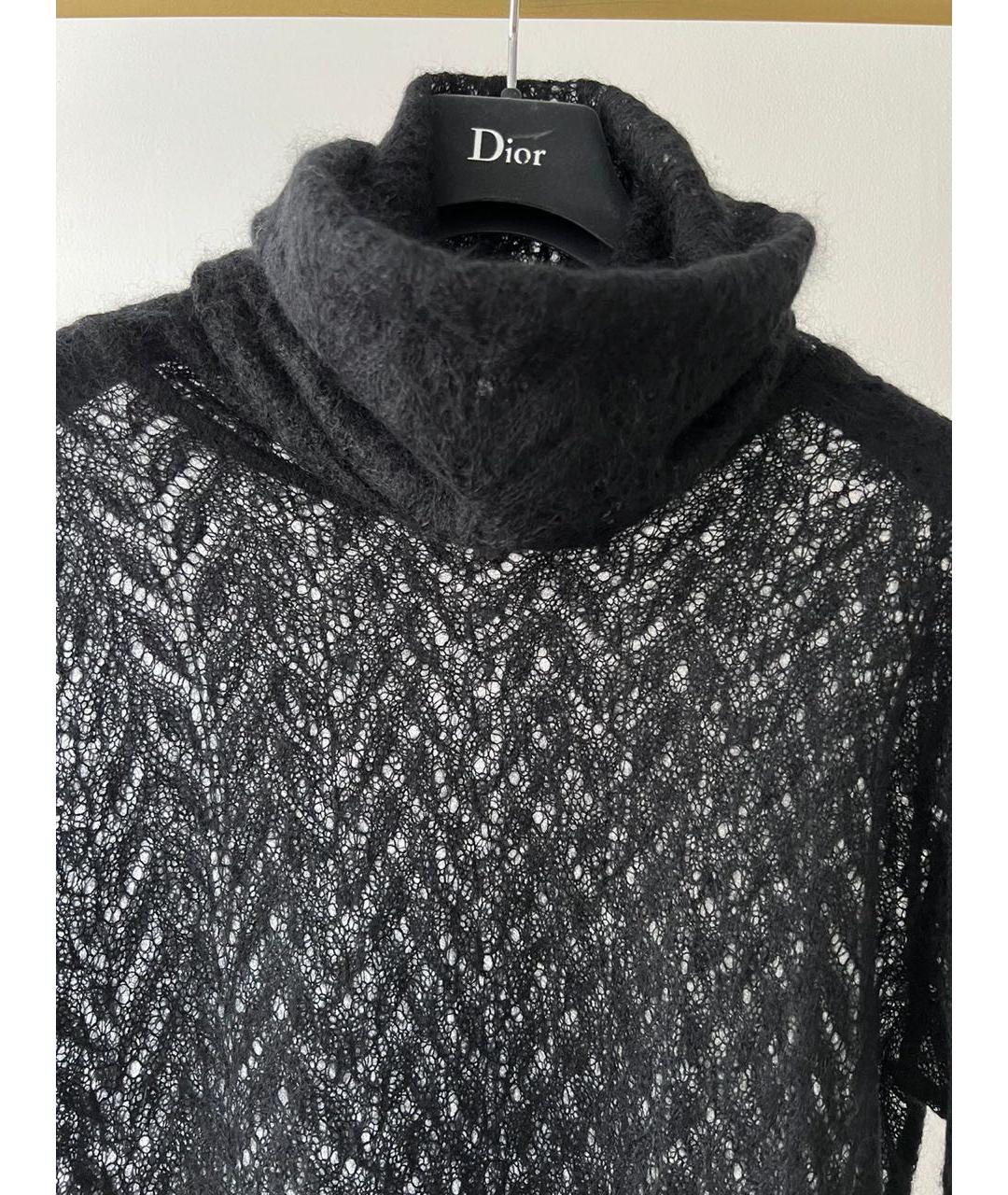 CHRISTIAN DIOR Черный джемпер / свитер, фото 3