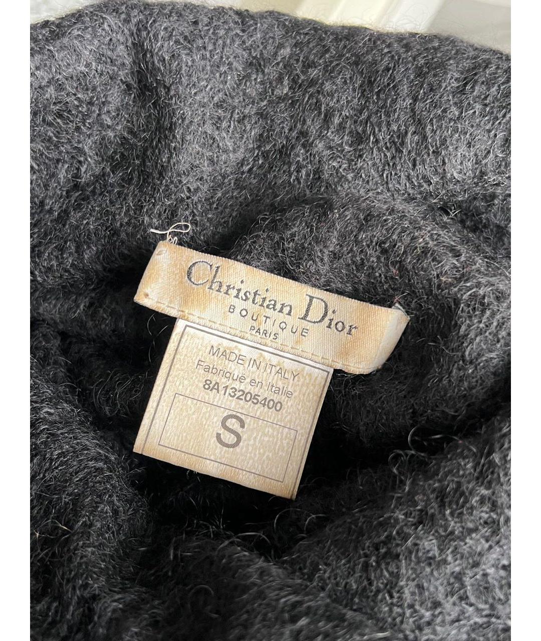 CHRISTIAN DIOR Черный джемпер / свитер, фото 6