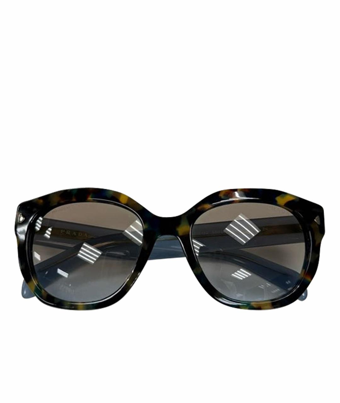 PRADA Мульти пластиковые солнцезащитные очки, фото 1