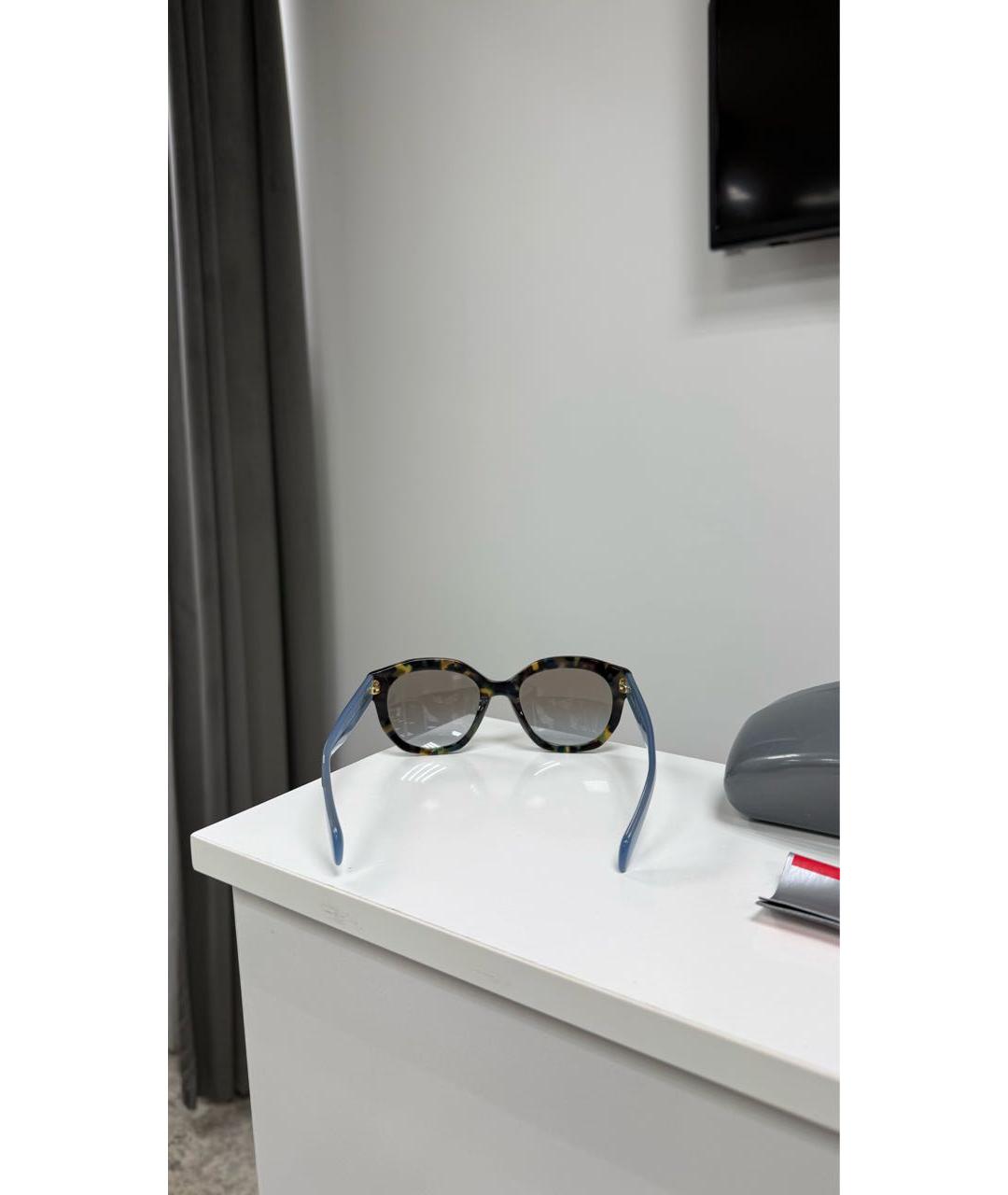 PRADA Мульти пластиковые солнцезащитные очки, фото 4