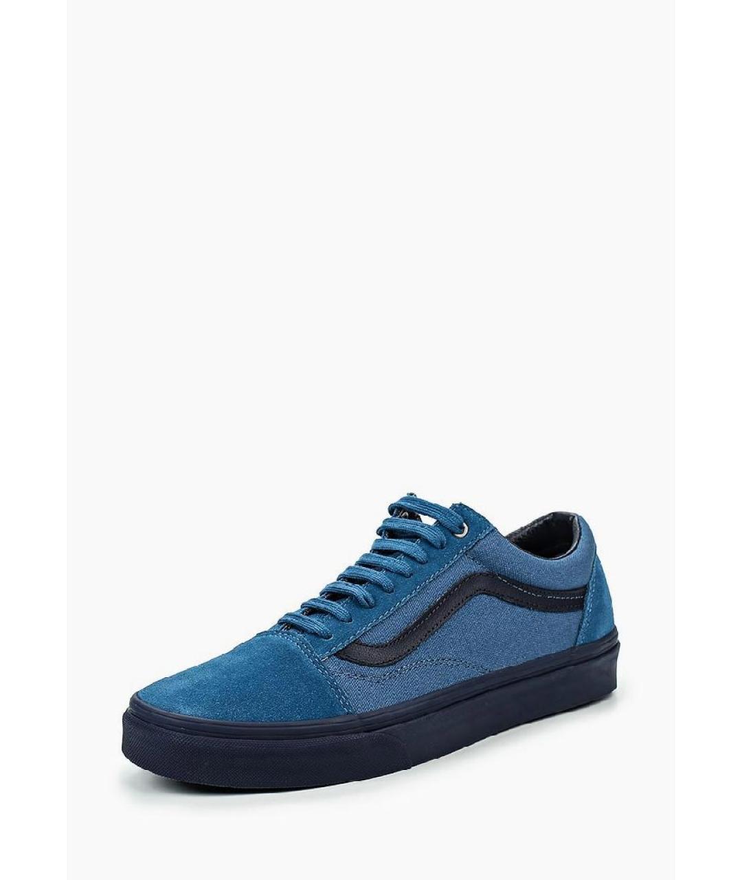 VANS Темно-синие замшевые кеды, фото 3