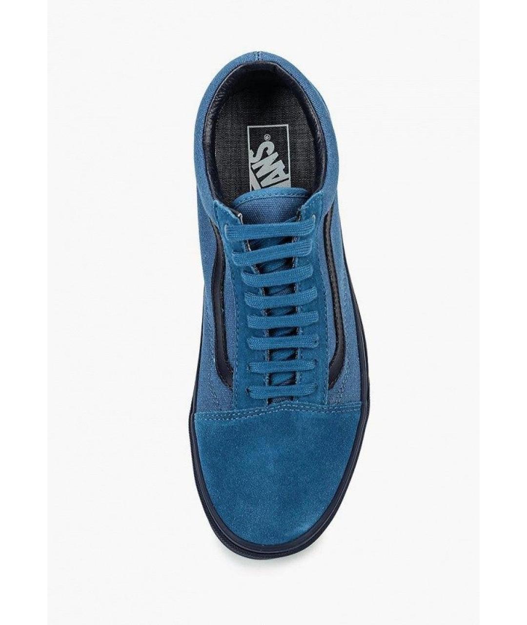 VANS Темно-синие замшевые кеды, фото 5