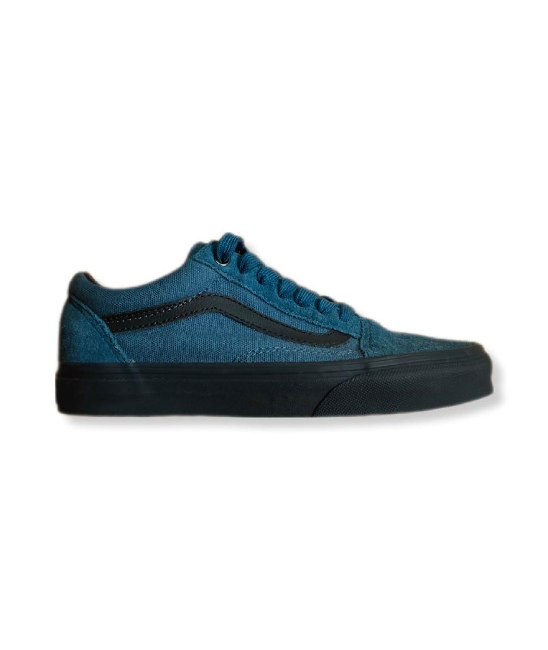 VANS Темно-синие замшевые кеды, фото 2