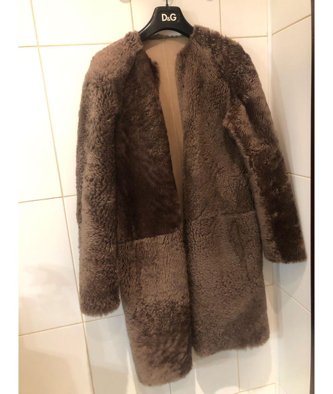 CELINE Бежевая дубленка, фото 2