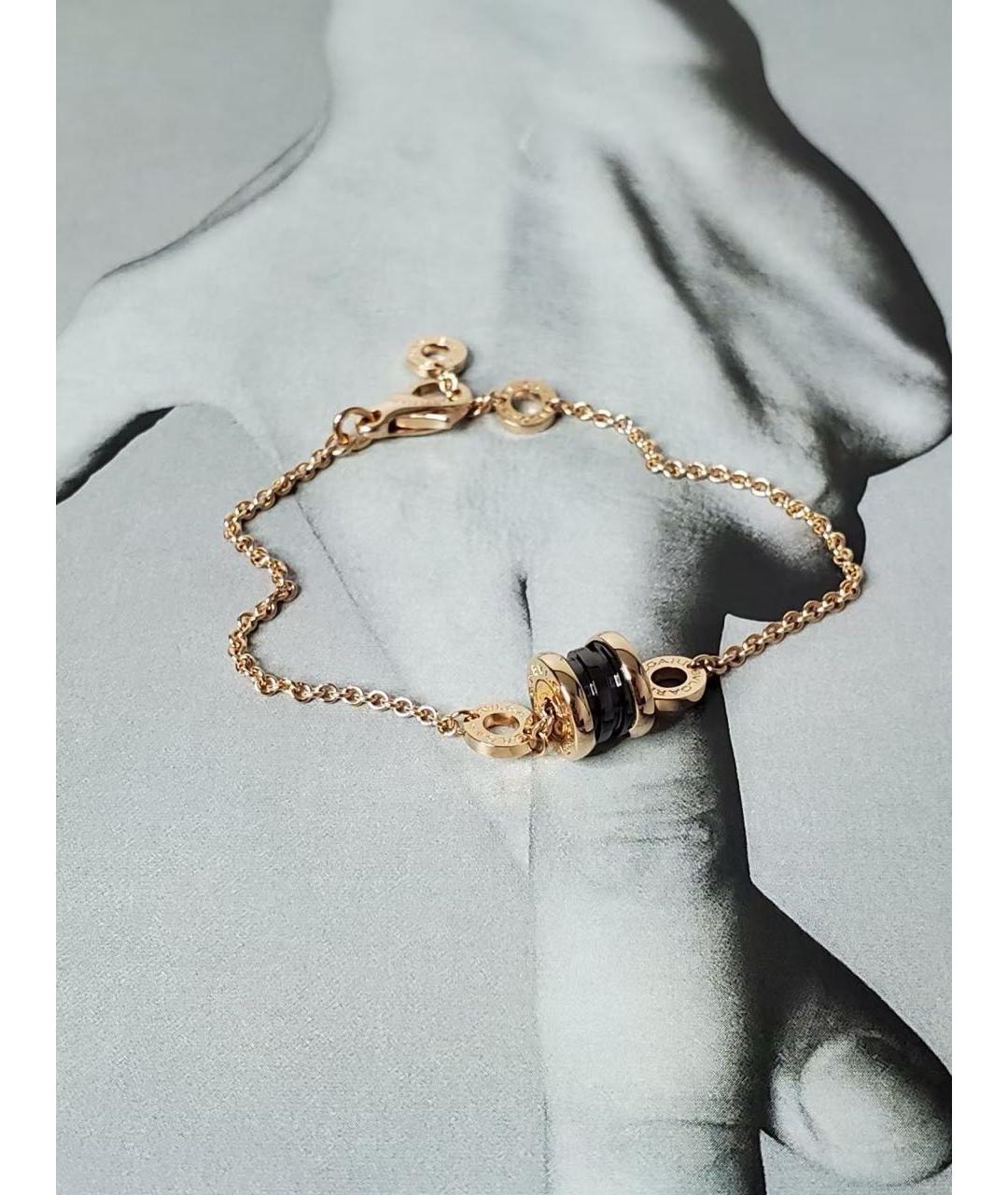 BVLGARI Золотой браслет из розового золота, фото 3