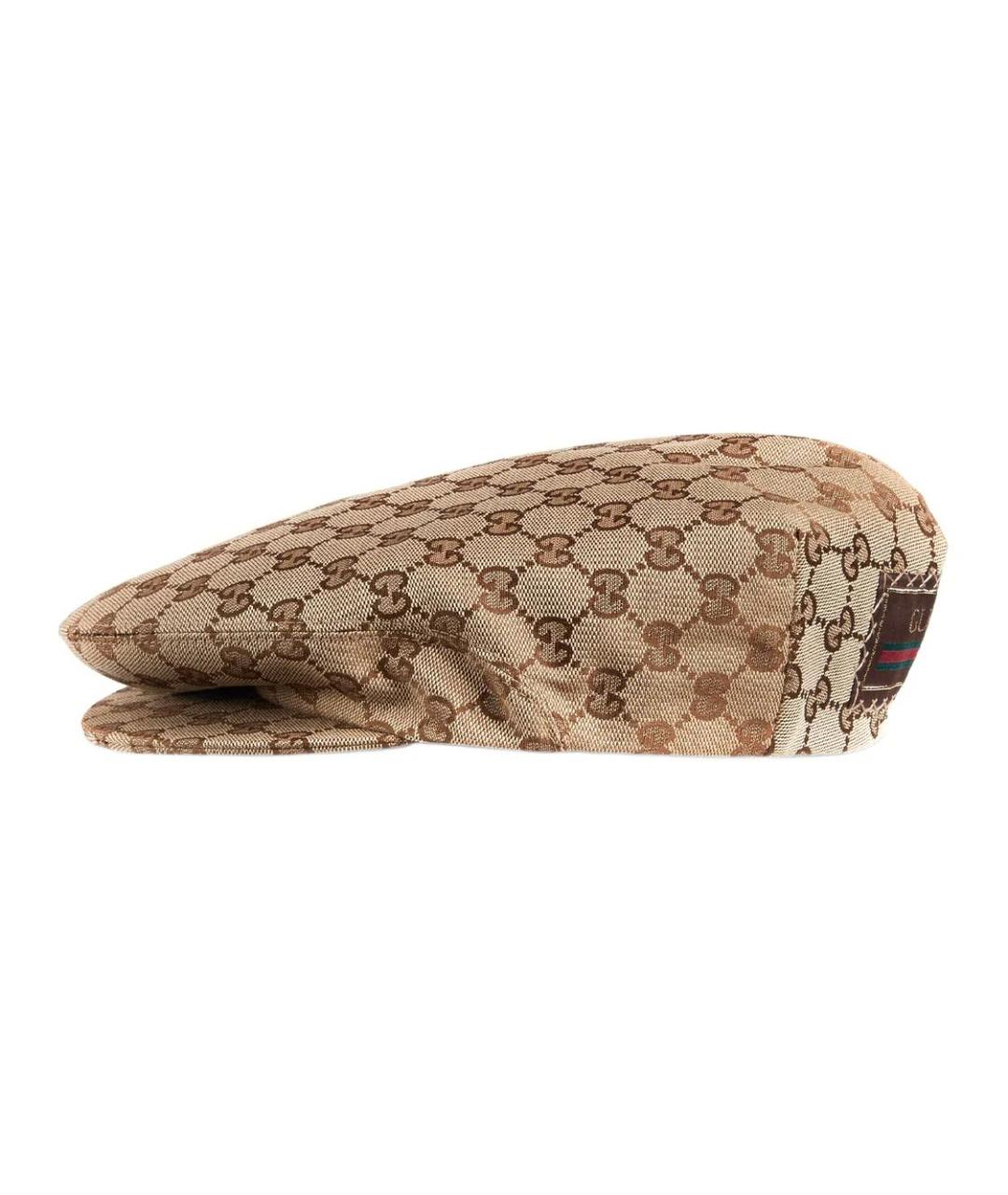 GUCCI Бежевая хлопковая кепка/бейсболка, фото 2