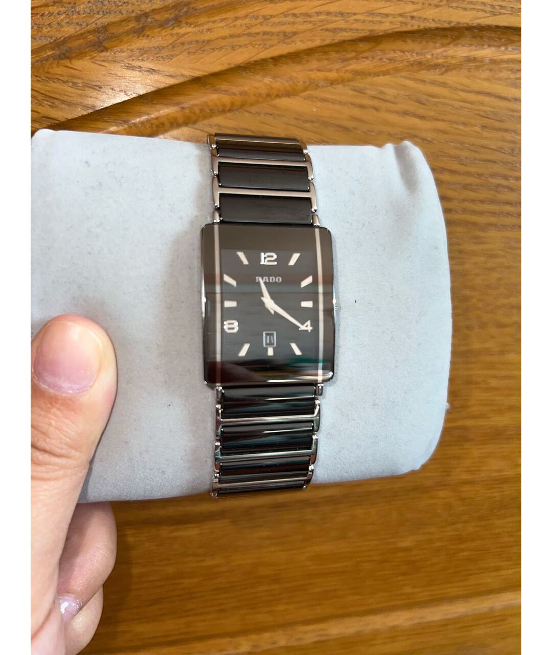 RADO Черные керамические часы, фото 5