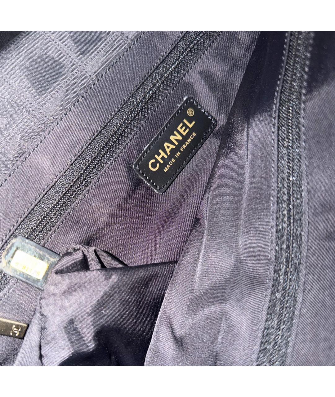CHANEL Черная сумка через плечо, фото 7