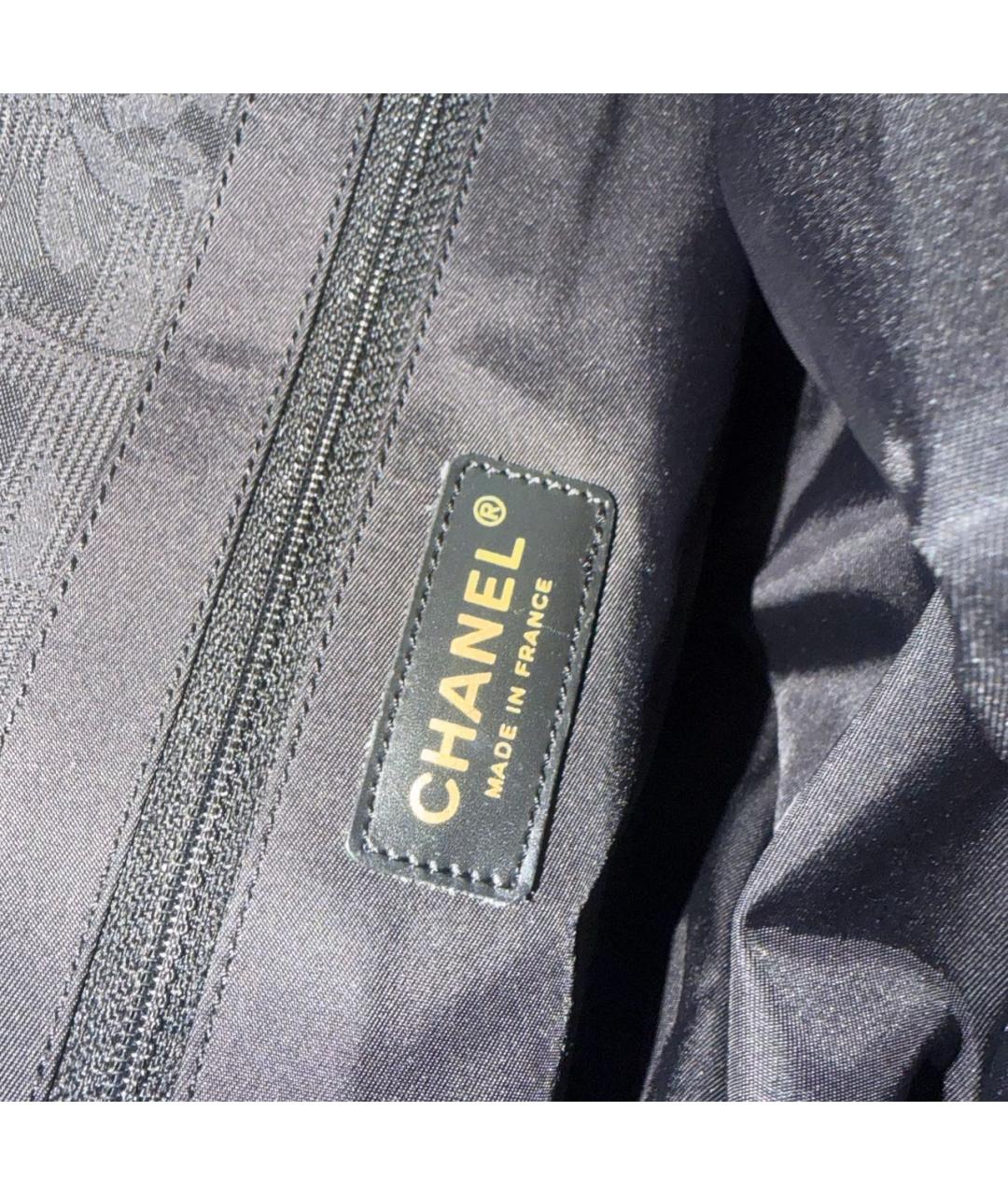 CHANEL Черная сумка через плечо, фото 3