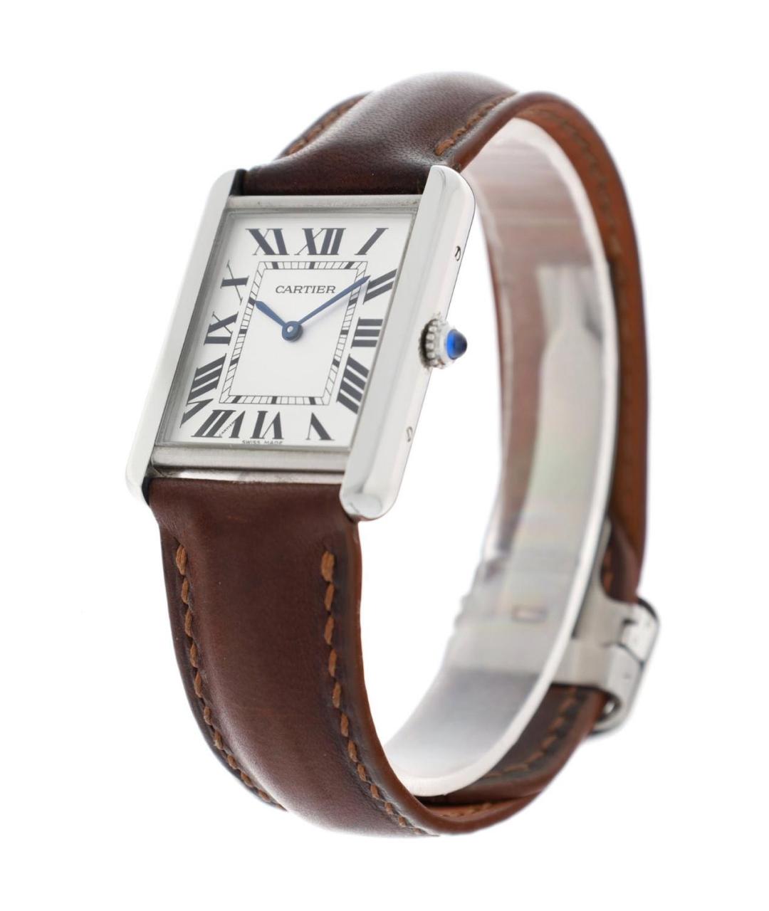 CARTIER Серые часы, фото 3