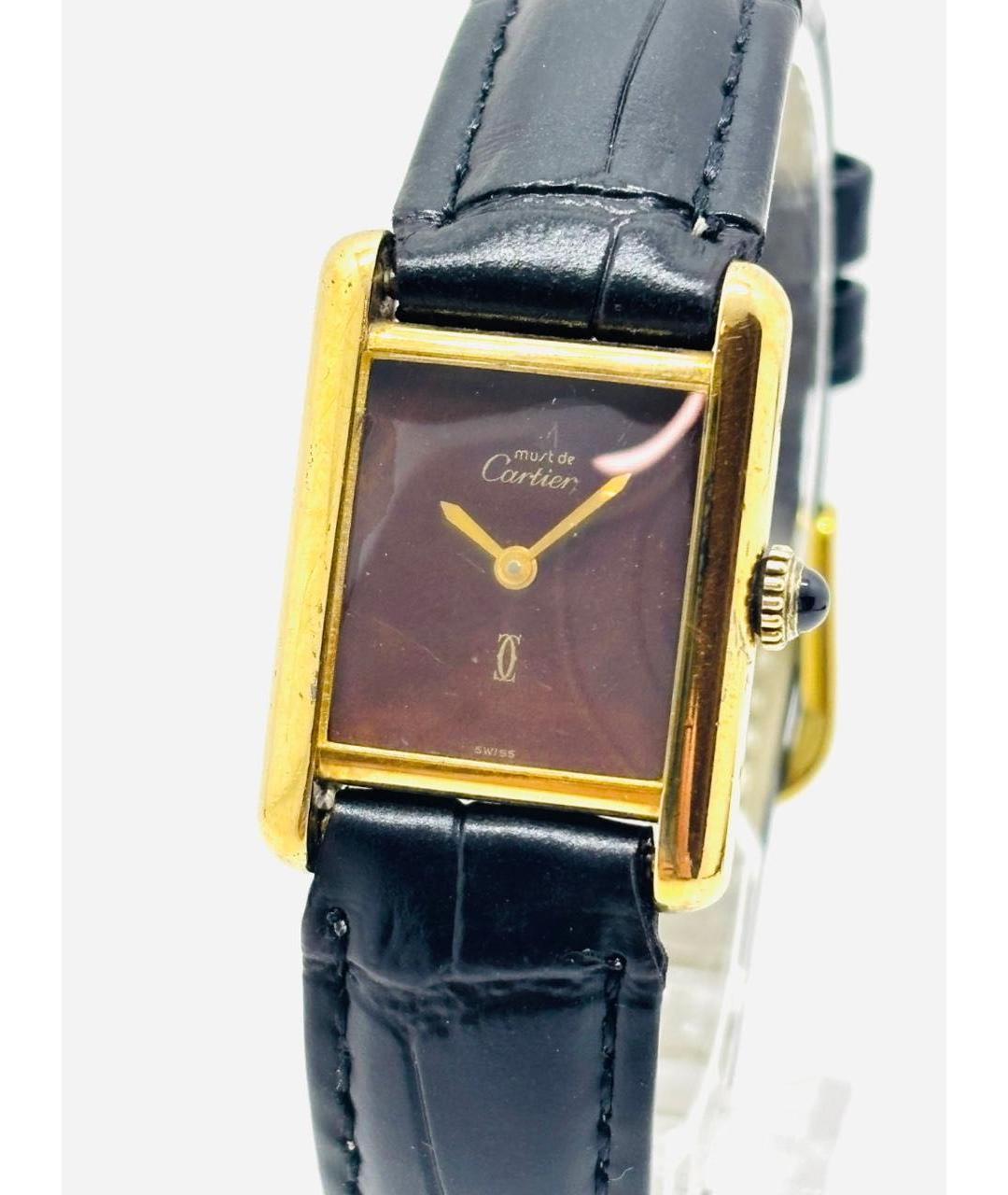 CARTIER Золотые часы, фото 4
