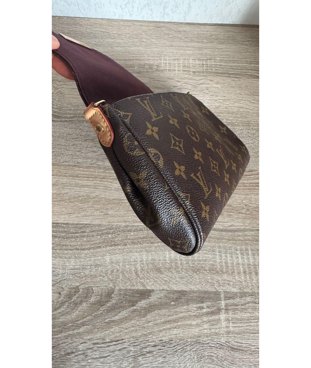 LOUIS VUITTON Коричневая сумка через плечо, фото 5