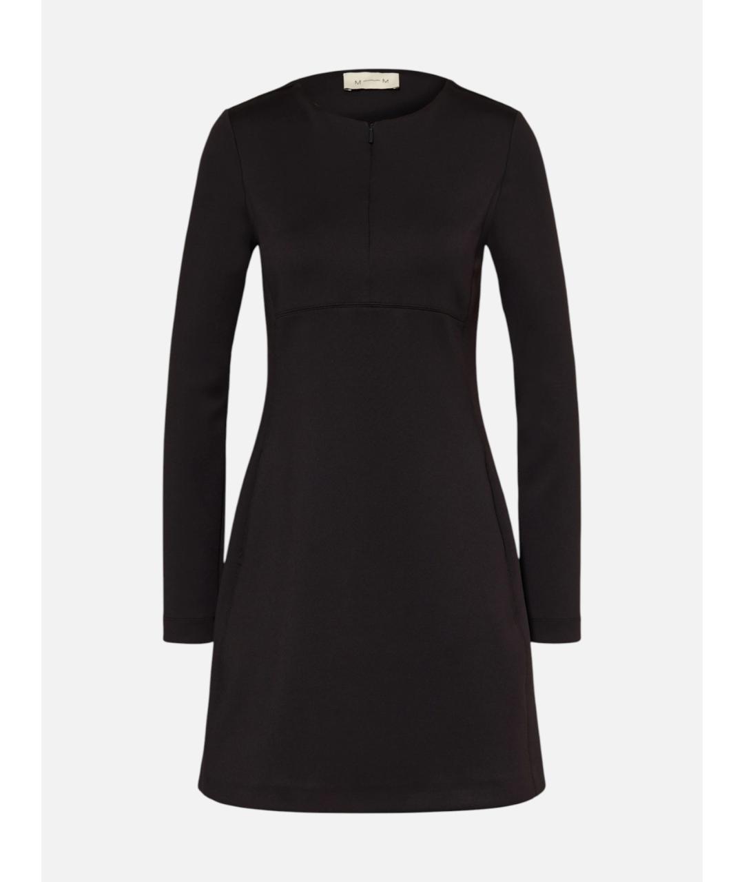 MAX MARA STUDIO Черное полиэстеровое повседневное платье, фото 1