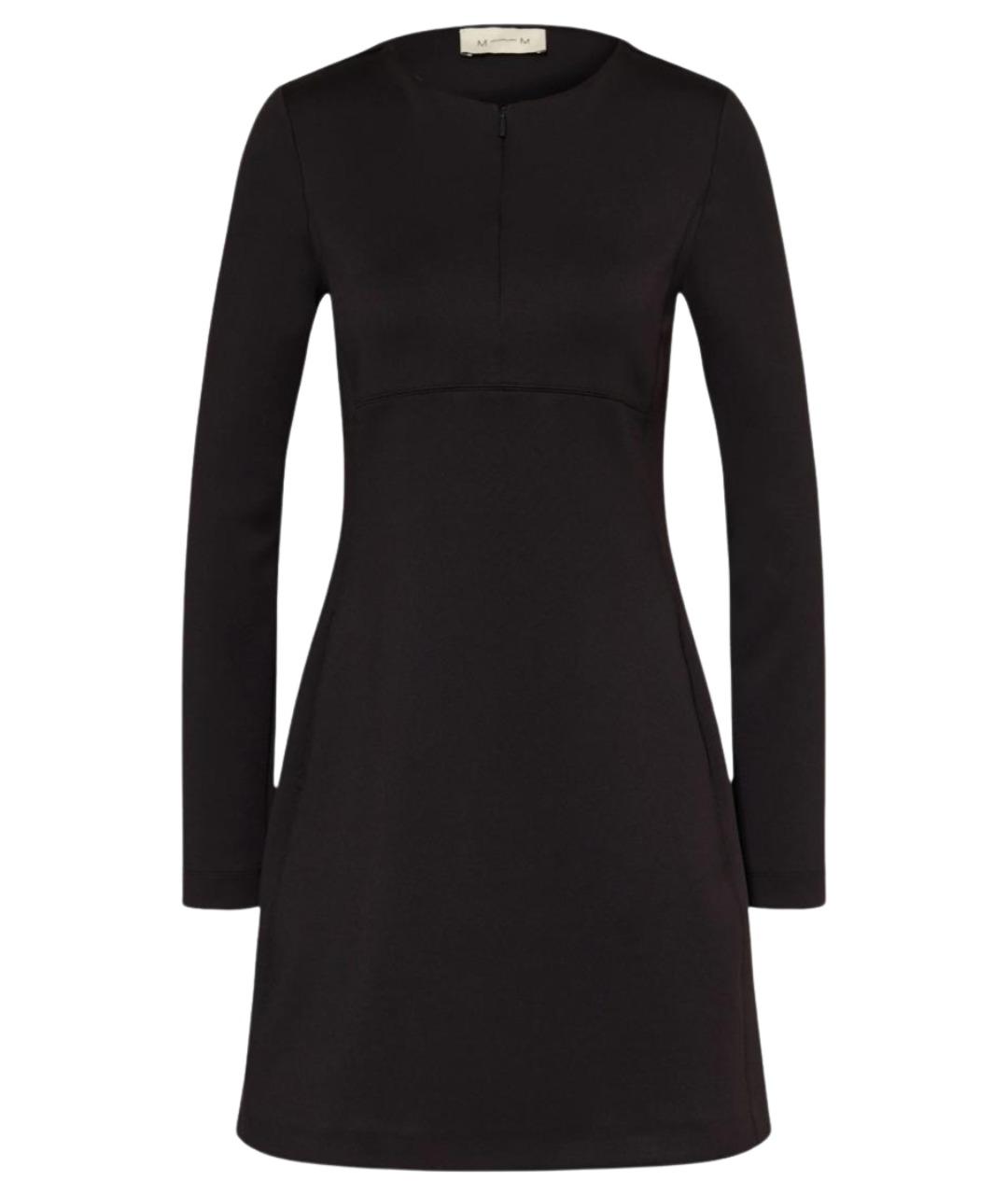 MAX MARA STUDIO Черное полиэстеровое повседневное платье, фото 1