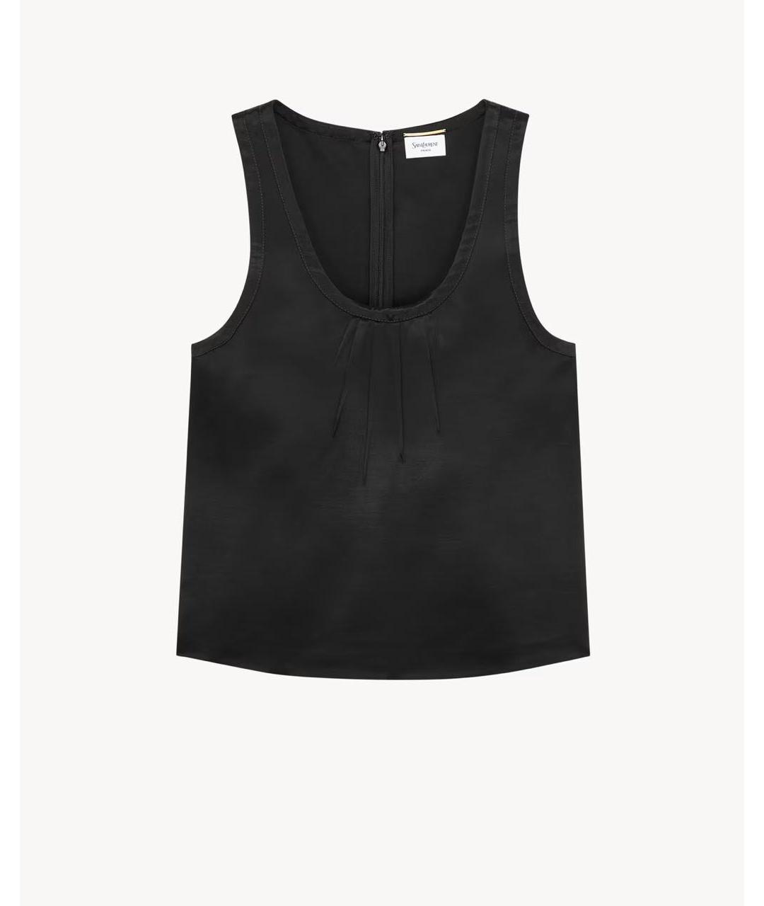 SAINT LAURENT Черный вискозный костюм с юбками, фото 9
