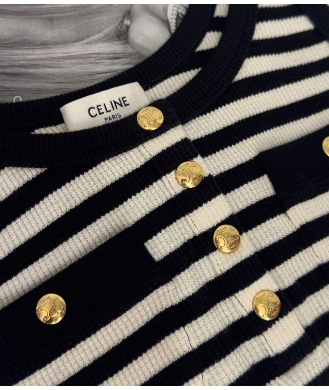 CELINE Хлопковая майка, фото 3