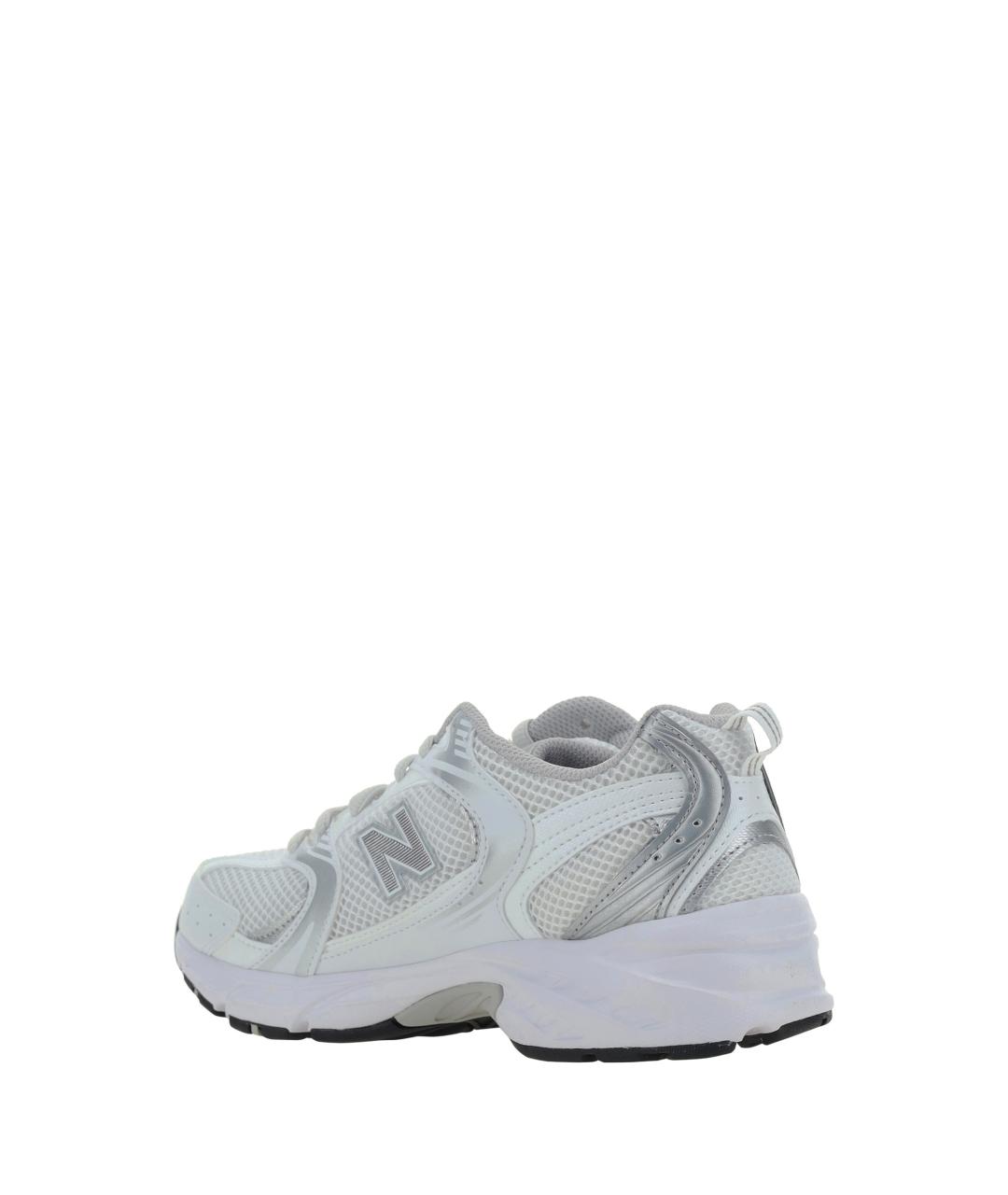 NEW BALANCE Белые синтетические низкие кроссовки / кеды, фото 3