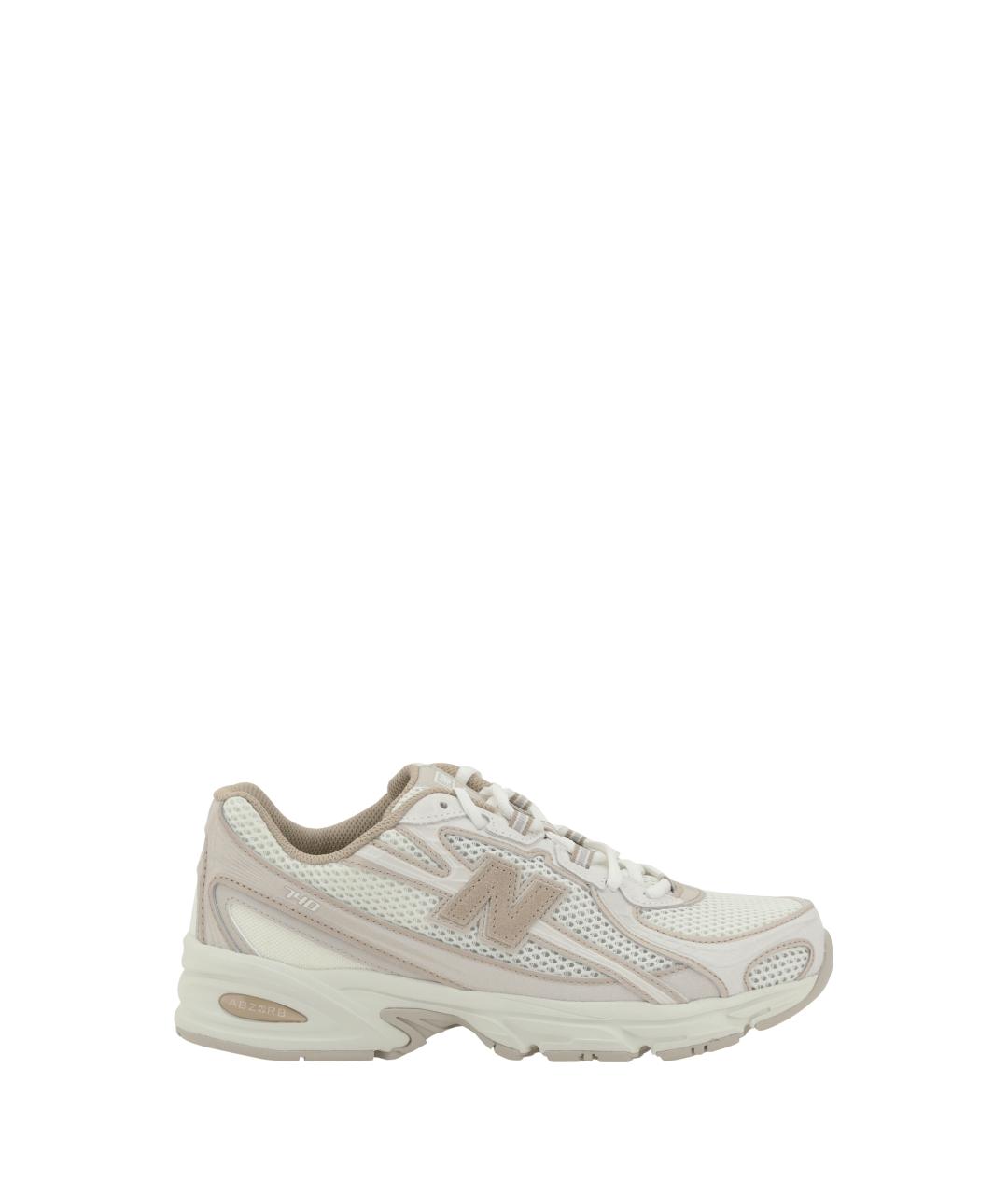 NEW BALANCE Бежевые текстильные кроссовки, фото 1