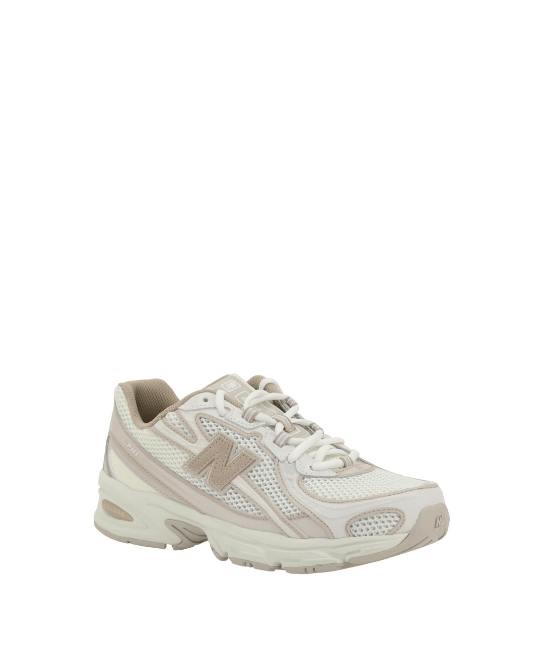 NEW BALANCE Бежевые текстильные кроссовки, фото 2