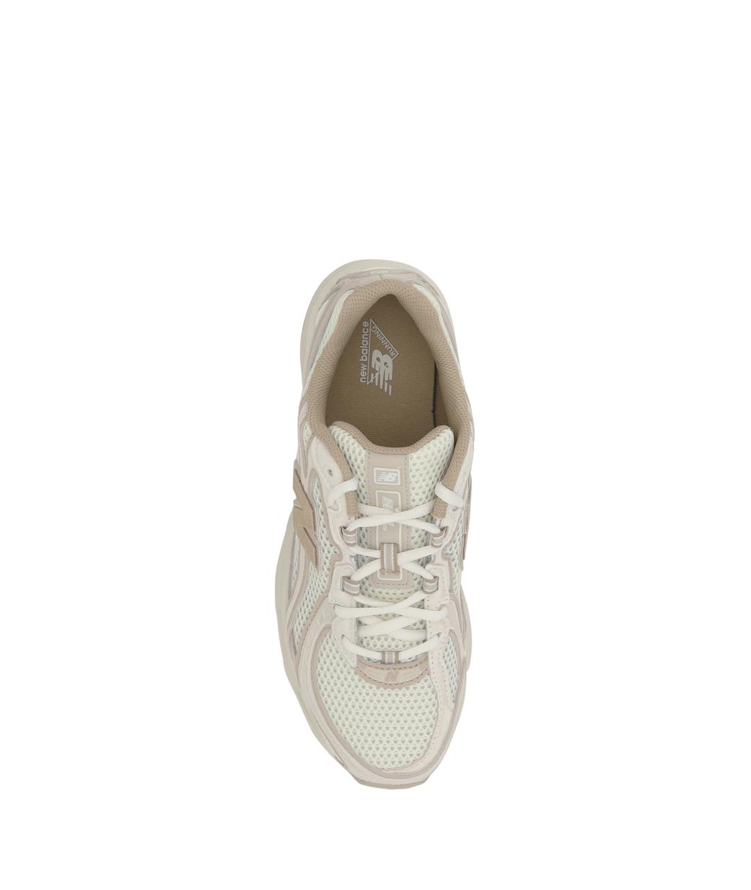 NEW BALANCE Бежевые текстильные кроссовки, фото 4