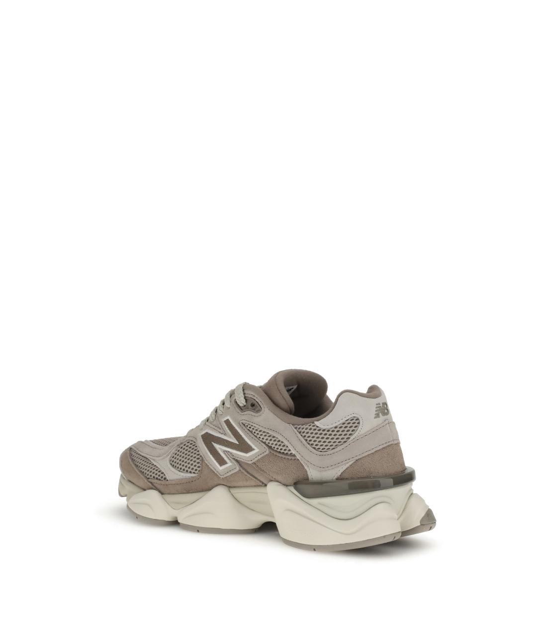 NEW BALANCE Бежевые текстильные низкие кроссовки / кеды, фото 3